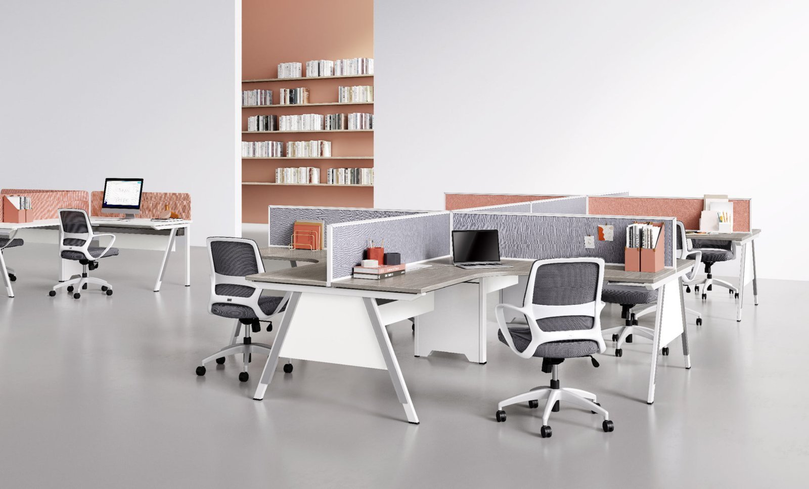 靈多 辦公桌 場景圖