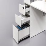 靈多 辦公桌 抽屜