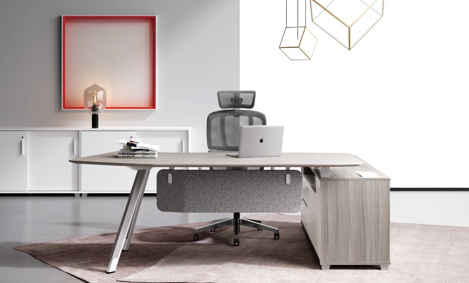 灵多主管桌 | 屏风可選 | 智能取電 詳情