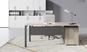 灵多主管桌 | 屏风可選 | 智能取電