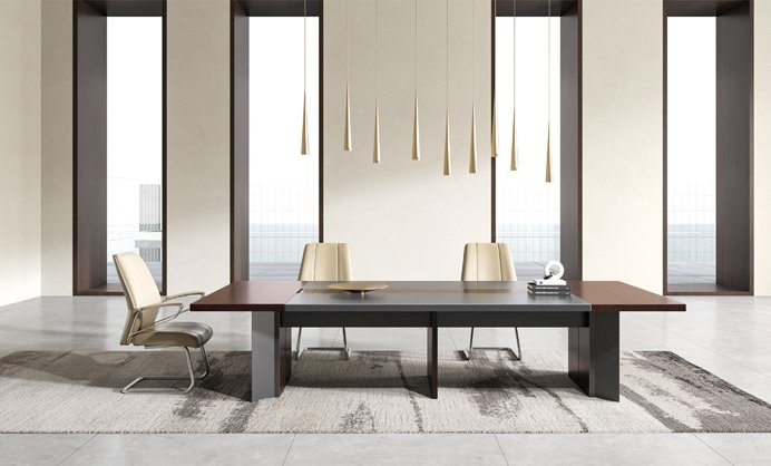 領瑞辦公桌 | 木皮相間 | 智能升降 詳情