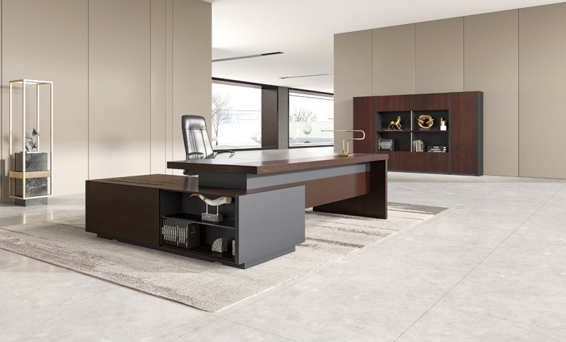 領瑞辦公桌 | 木皮相間 | 智能升降 詳情